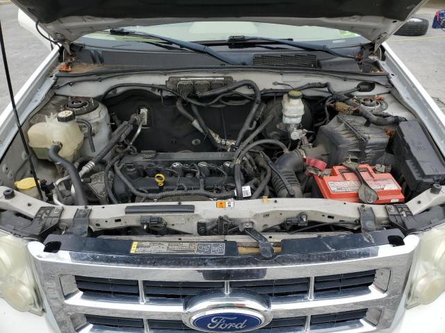 1FMCU9D76BKB36780 - 2011 FORD ESCAPE XLT WHITE photo 12