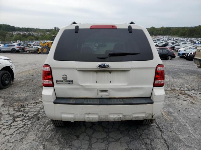1FMCU9D76BKB36780 - 2011 FORD ESCAPE XLT WHITE photo 6