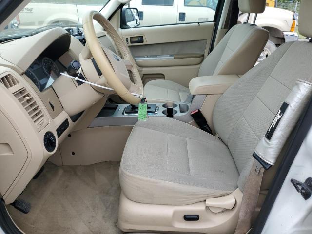 1FMCU9D76BKB36780 - 2011 FORD ESCAPE XLT WHITE photo 7