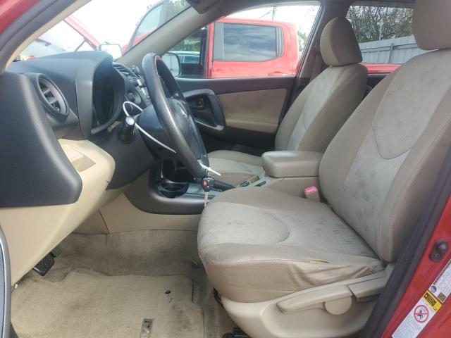 JTMZF33V395002288 - 2009 TOYOTA RAV4 أحمر صورة 7