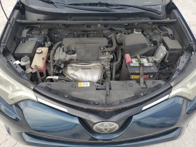 JTMZFREV7HD108439 - 2017 TOYOTA RAV4 LE Սև լուսանկար 12