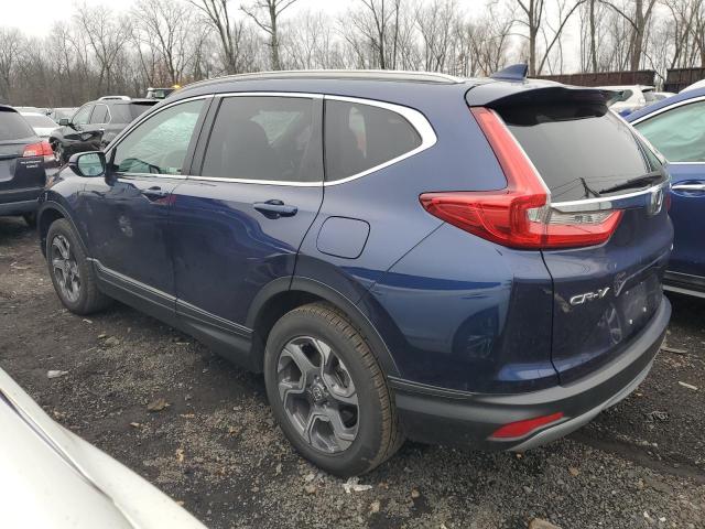 7FARW2H5XJE044791 - 2018 HONDA CR-V EX BLUE photo 2