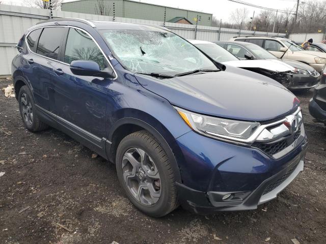 7FARW2H5XJE044791 - 2018 HONDA CR-V EX BLUE photo 4