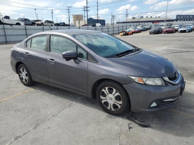 19XFB4F26EE201355 - 2014 HONDA CIVIC HYBRID 灰色 照片 4
