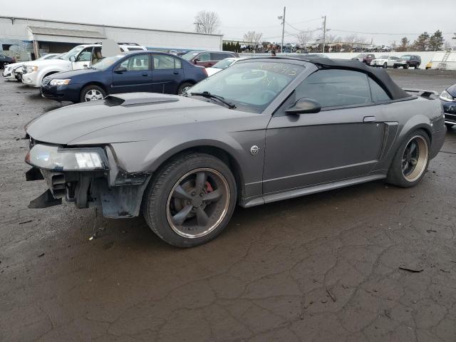 1FAFP45X74F130904 - 2004 FORD MUSTANG GT GRAY photo 1