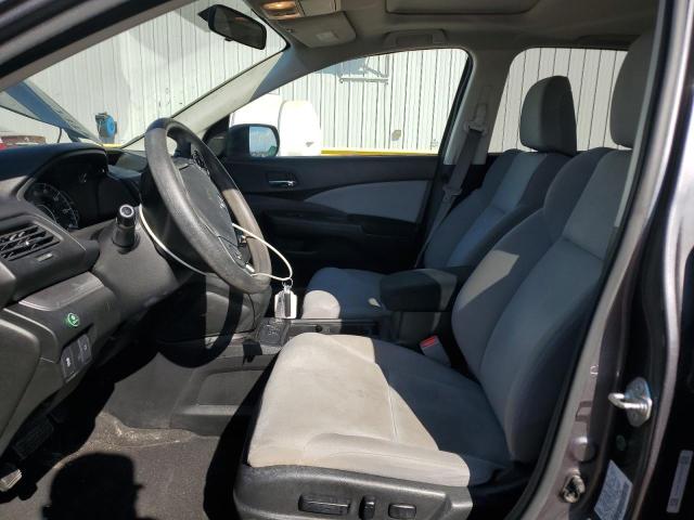5J6RM4H56FL067173 - 2015 HONDA CR-V EX GRAY photo 7