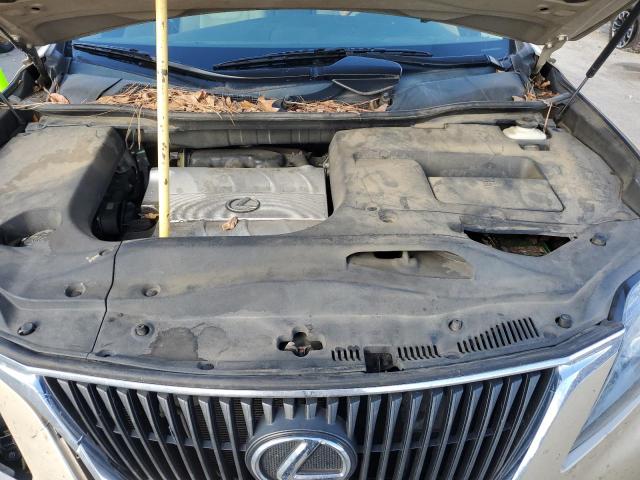 2T2ZK1BA7AC016535 - 2010 LEXUS RX 350 GOLD photo 12