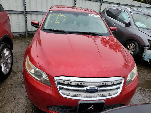 1FAHP2EW0AG149689 - 2010 FORD TAURUS SEL RED photo 5