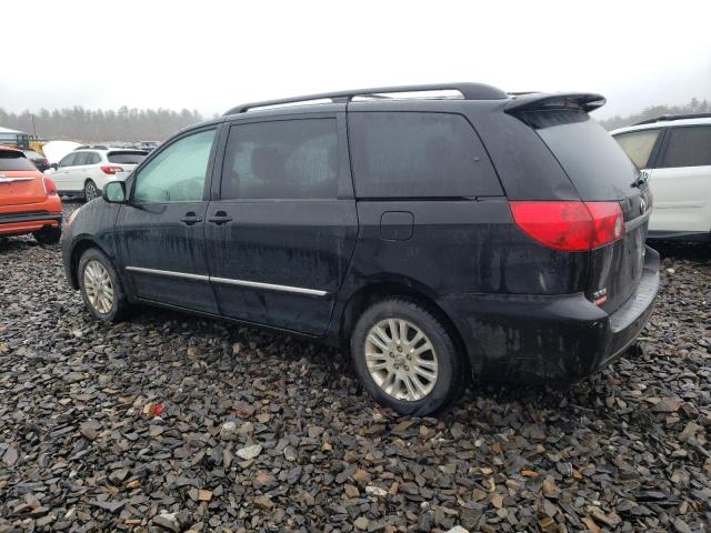 5TDBK22C08S012292 - 2008 TOYOTA SIENNA XLE BLACK photo 2