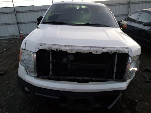 1FTFW1EF8BKD07256 - 2011 FORD F150 SUPERCREW WHITE photo 5