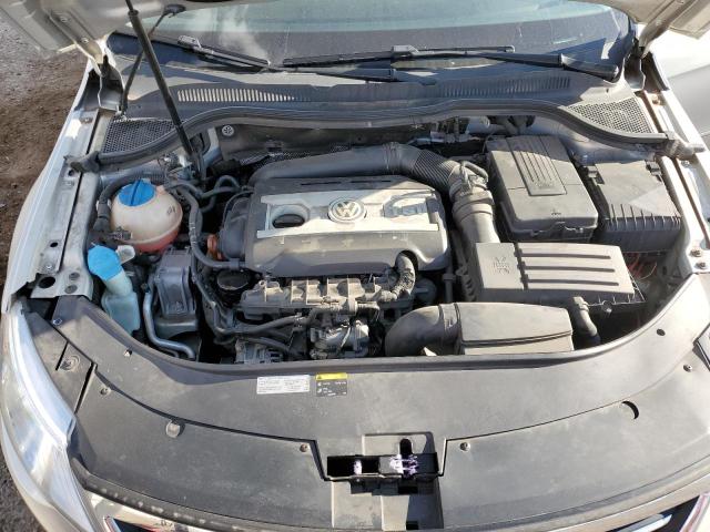 WVWMP7AN5CE504275 - 2012 VOLKSWAGEN CC SPORT Արծաթագույն լուսանկար 11