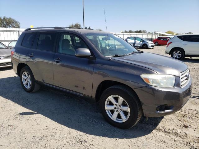 5TDZK3EH9AS003172 - 2010 TOYOTA HIGHLANDER GRAY photo 4