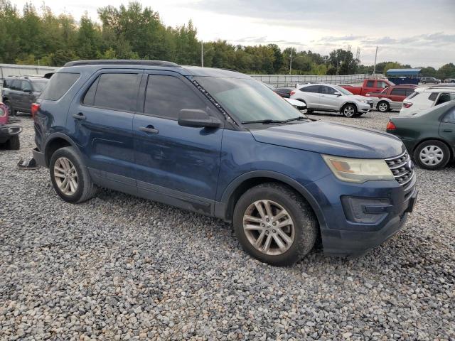 1FM5K8B83GGB33849 - 2016 FORD EXPLORER BLUE photo 4