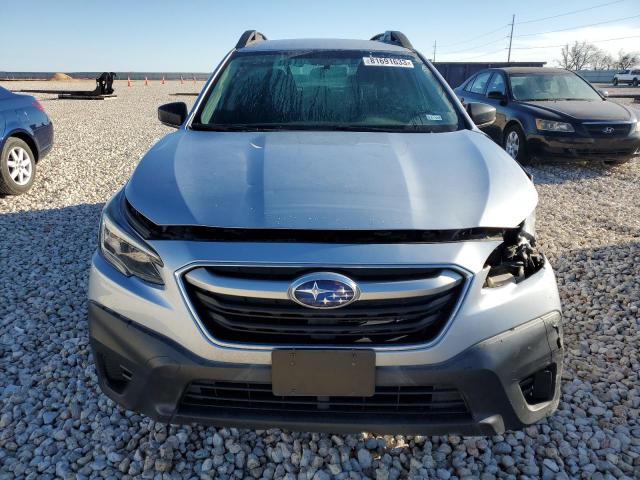 4S4BTAAC8L3166425 - 2020 SUBARU OUTBACK SILVER photo 5