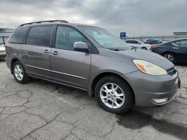 5TDZA22C65S360045 - 2005 TOYOTA SIENNA XLE GRAY photo 4