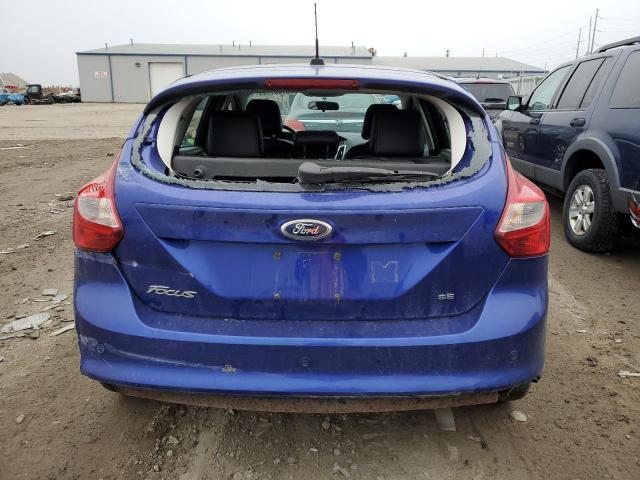 1FADP3K29EL178658 - 2014 FORD FOCUS SE BLUE photo 6