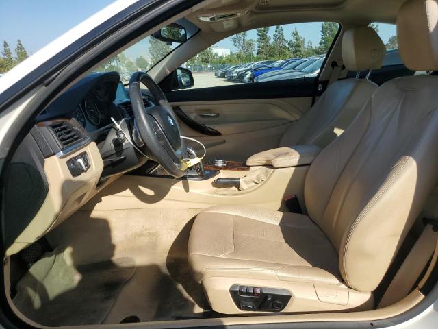 WBA3N7C5XEK221290 - 2014 BMW 428 I WHITE photo 7