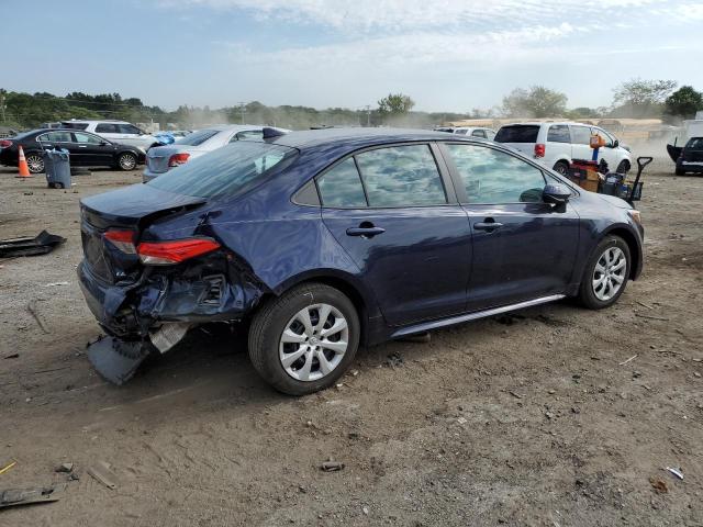 5YFEPRAE3LP067881 - 2020 TOYOTA COROLLA LE BLUE photo 3