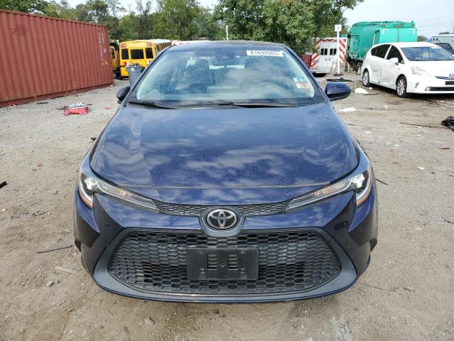 5YFEPRAE3LP067881 - 2020 TOYOTA COROLLA LE BLUE photo 5