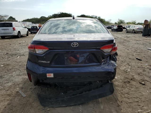 5YFEPRAE3LP067881 - 2020 TOYOTA COROLLA LE BLUE photo 6