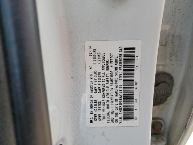 1HGCR2F58EA156162 - 2014 HONDA ACCORD SPORT WHITE photo 12