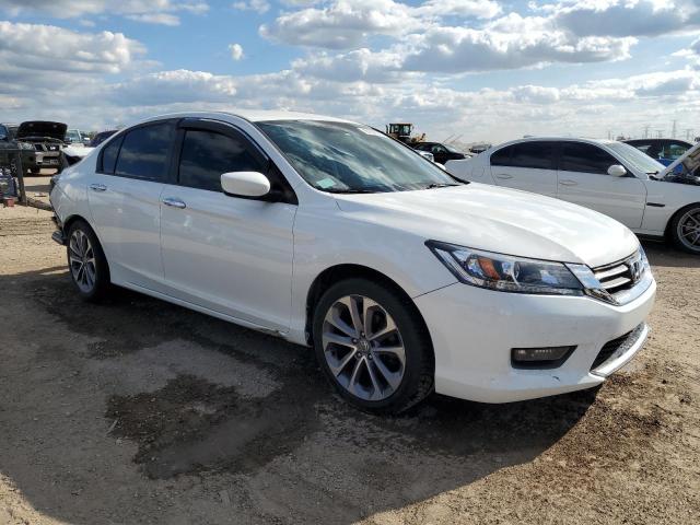 1HGCR2F58EA156162 - 2014 HONDA ACCORD SPORT WHITE photo 4