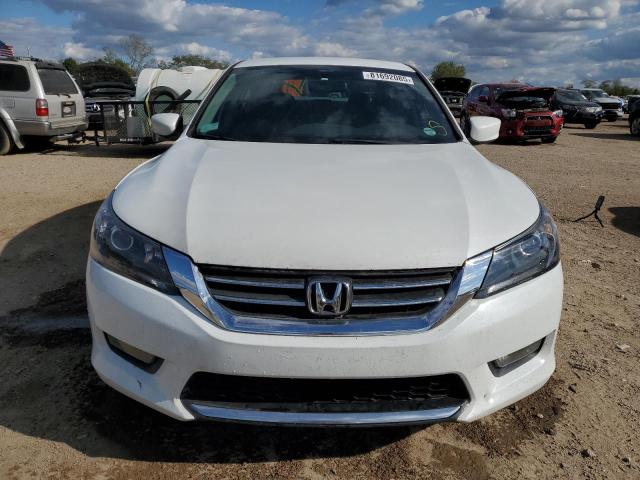1HGCR2F58EA156162 - 2014 HONDA ACCORD SPORT WHITE photo 5