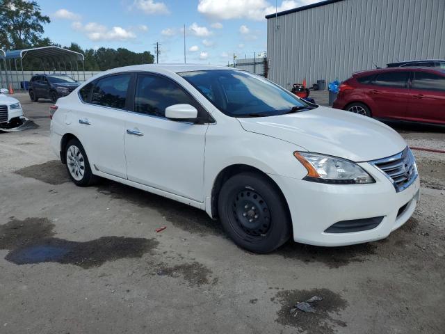 3N1AB7APXDL697501 - 2013 NISSAN SENTRA S 白色 照片 4