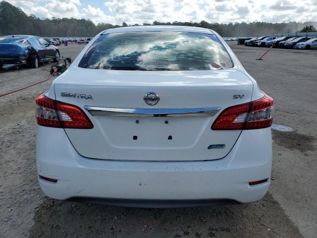 3N1AB7APXDL697501 - 2013 NISSAN SENTRA S 白色 照片 6