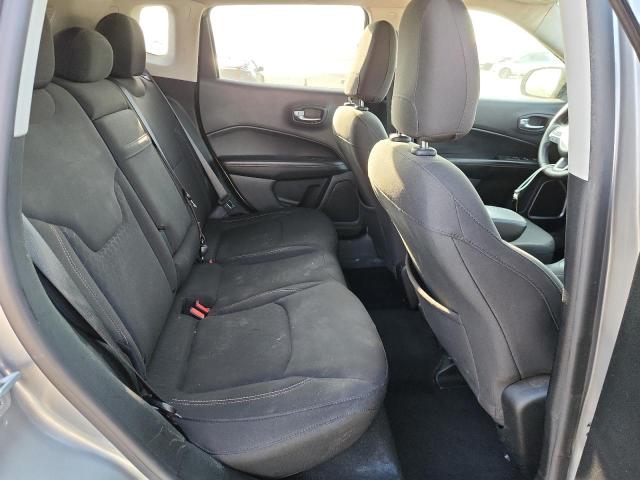 3C4NJDAB8HT656150 - 2017 JEEP COMPASS SPORT SILVER photo 10