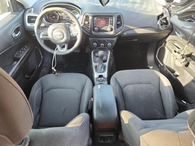 3C4NJDAB8HT656150 - 2017 JEEP COMPASS SPORT SILVER photo 8