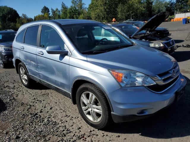 5J6RE4H79AL091779 - 2010 HONDA CR-V EXL ვერცხლისფერი ფოტო 4