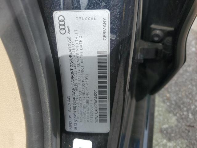 WAUHGAFC7EN044221 - 2014 AUDI A6 PRESTIGE Siyah fotoğraf 12