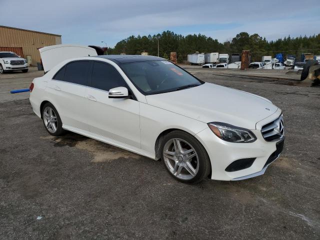 WDDHF5KB1EA808779 - 2014 MERCEDES-BENZ E 350 WHITE photo 4