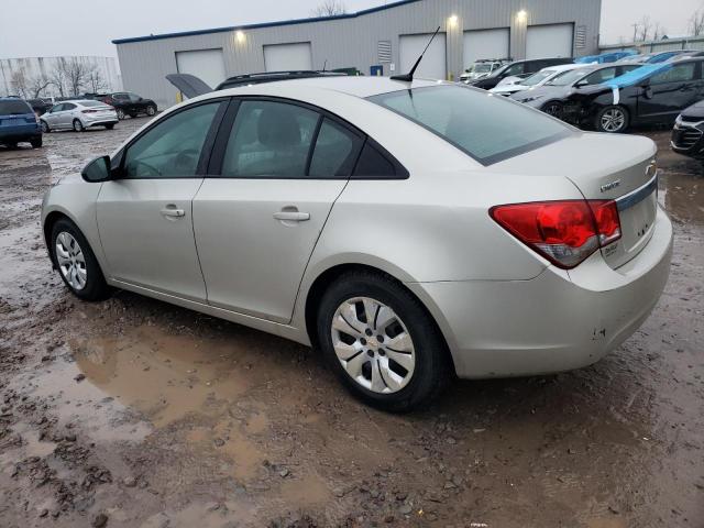 1G1PA5SG8D7162998 - 2013 CHEVROLET CRUZE LS GOLD photo 2