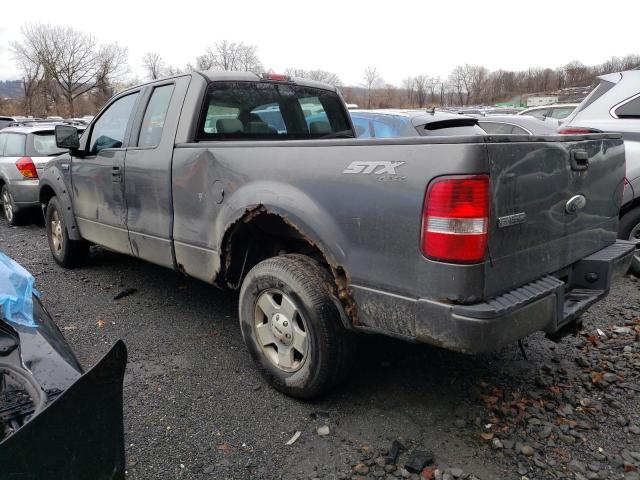 1FTRX14W96NB31267 - 2006 FORD F150 GRAY photo 2