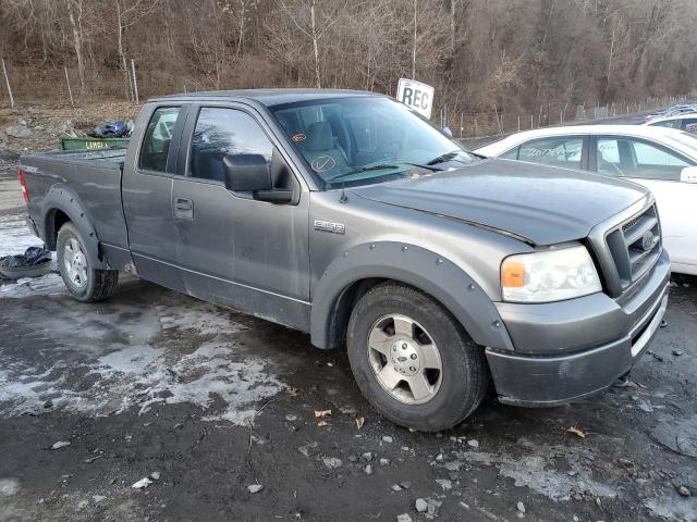 1FTRX14W96NB31267 - 2006 FORD F150 GRAY photo 4