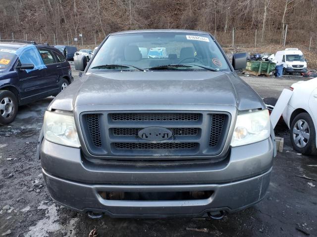 1FTRX14W96NB31267 - 2006 FORD F150 GRAY photo 5