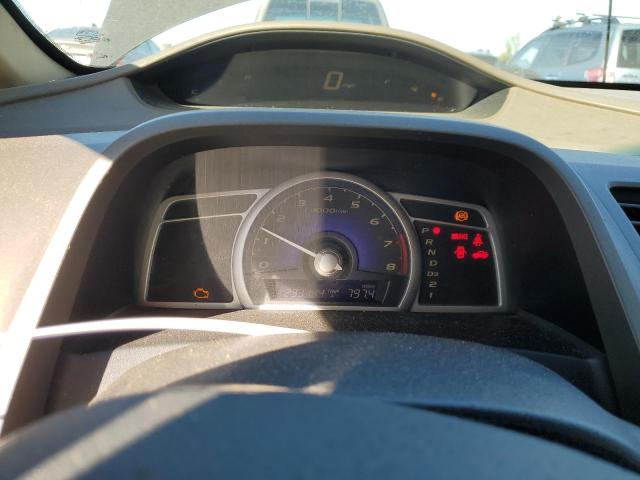 1HGFA16596L026167 - 2006 HONDA CIVIC LX BLACK photo 9