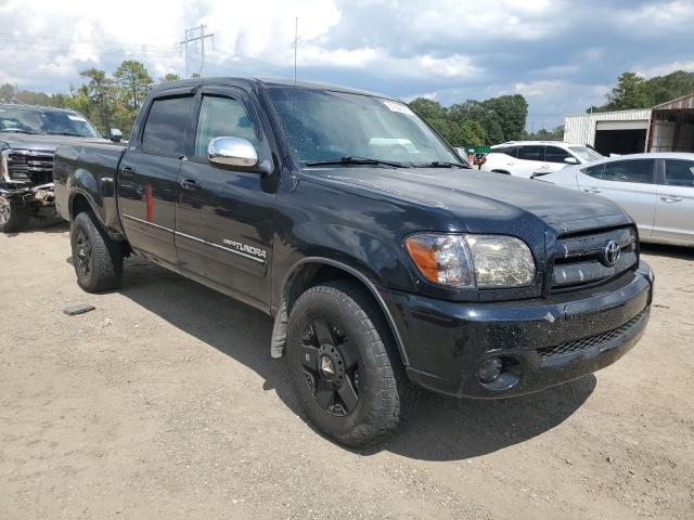 5TBET34136S537316 - 2006 TOYOTA TUNDRA DOUBLE CAB SR5 BLACK photo 4
