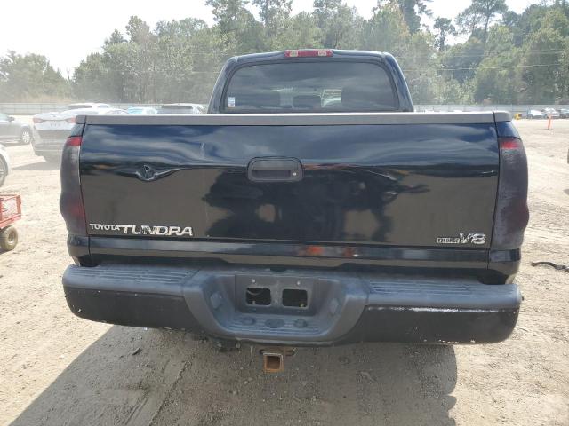 5TBET34136S537316 - 2006 TOYOTA TUNDRA DOUBLE CAB SR5 BLACK photo 6