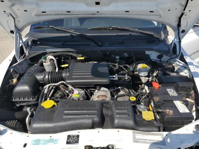 1B7GG22N0YS509052 - 2000 DODGE DAKOTA თეთრი ფოტო 11