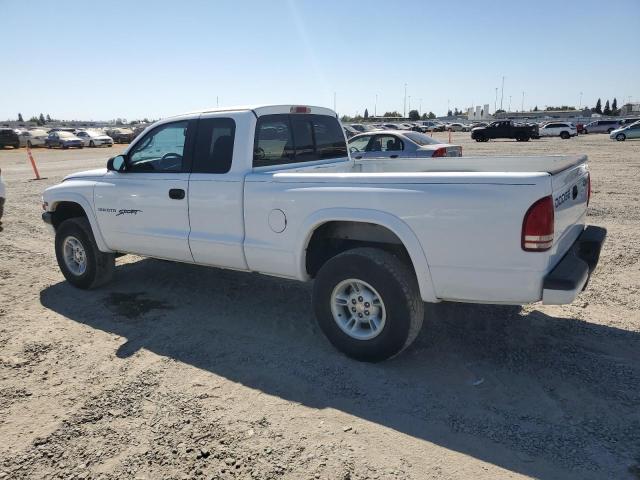 1B7GG22N0YS509052 - 2000 DODGE DAKOTA თეთრი ფოტო 2