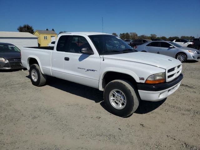 1B7GG22N0YS509052 - 2000 DODGE DAKOTA თეთრი ფოტო 4