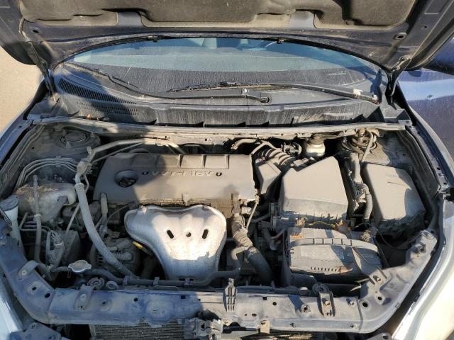 2T1KE40E69C013805 - 2009 TOYOTA COROLLA MA S BLUE photo 11