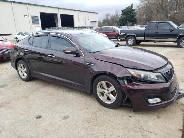 5XXGM4A72FG472522 - 2015 KIA OPTIMA LX BURGUNDY photo 4