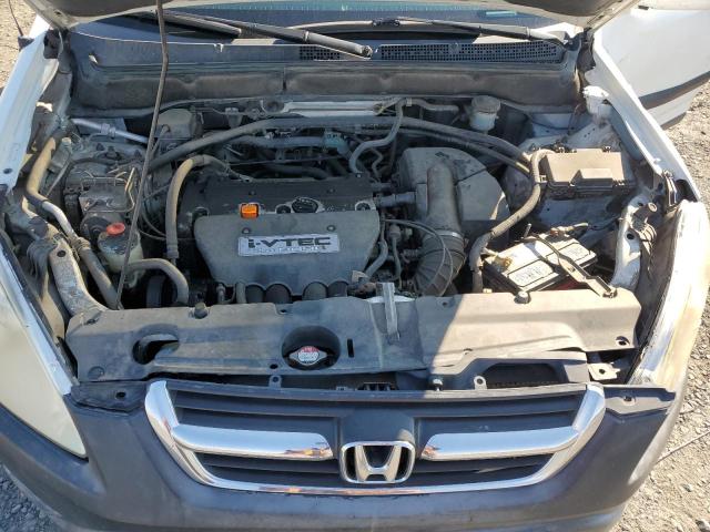 JHLRD78884C005145 - 2004 HONDA CR-V EX WHITE photo 12