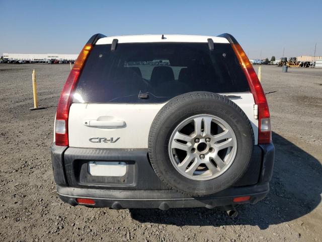 JHLRD78884C005145 - 2004 HONDA CR-V EX WHITE photo 6