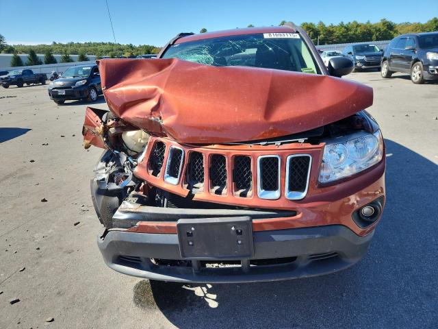 1C4NJDEB7CD588335 - 2012 JEEP COMPASS LATITUDE ნარინჯისფერი ფოტო 11