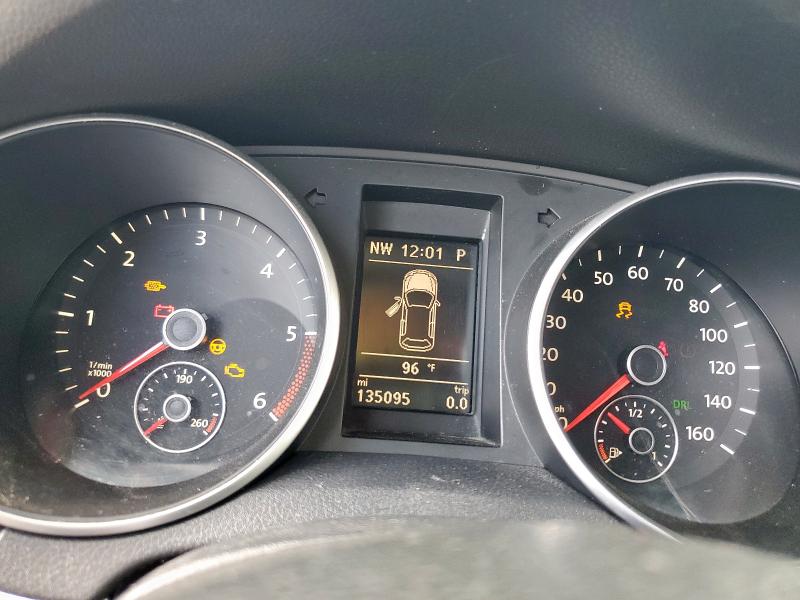 WVWDM7AJ5EW008217 - 2014 VOLKSWAGEN GOLF 银色 照片 9